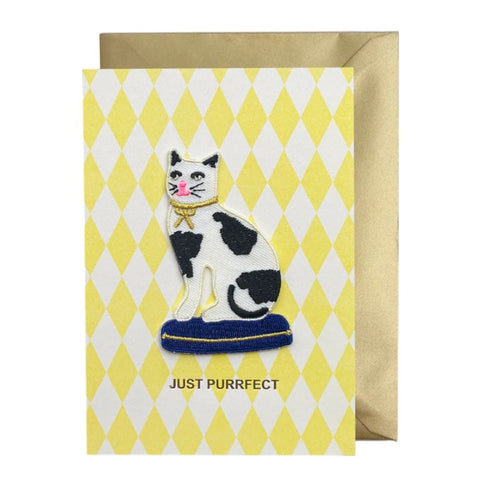 Cat Patch Card