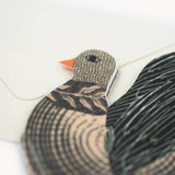 Concertina Card Chickens