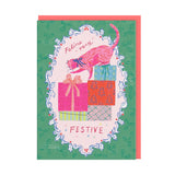 Christmas Card Feline Very Festive