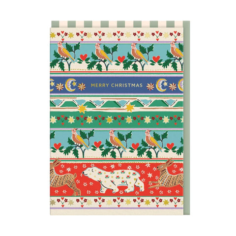 Christmas Card Festive Friends