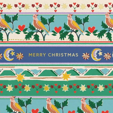 Christmas Card Festive Friends