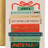 Christmas Card Holiday Books