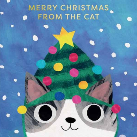 Christmas Card Merry Christmas From The Cat