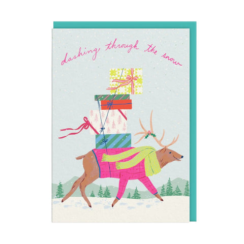 Christmas Card Reindeer Critters