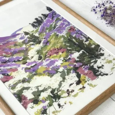 Print A4 Lavender Hills