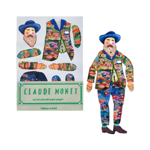 Claud Monet Cut Out And Make