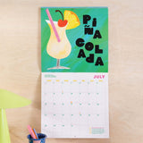 2025 Calendar Cocktails