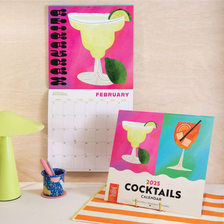 2025 Calendar Cocktails