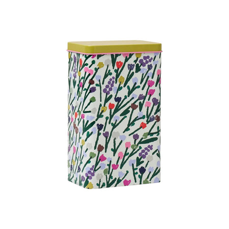 Coffee Tin With Scoop Meadow