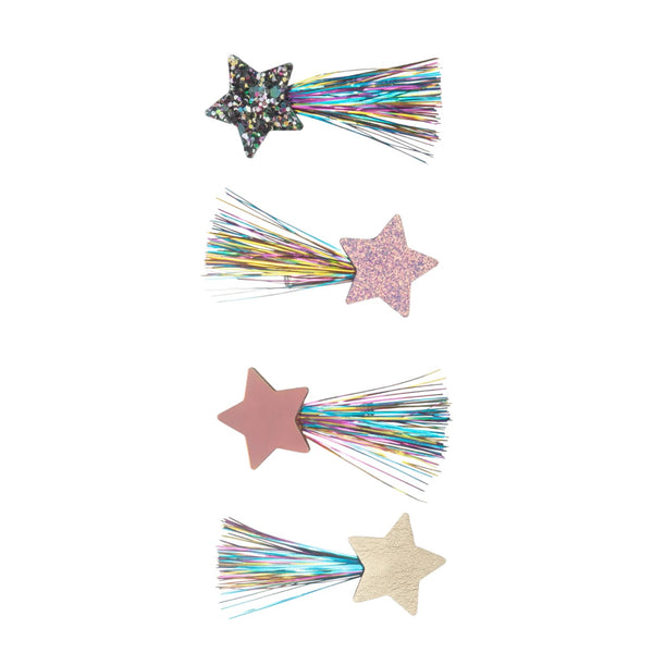 Hair Clips Set Of 4 Comet Tinsel