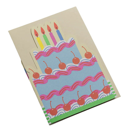 Concertina Card Cake And Jelly