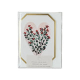 Concertina Heart Card