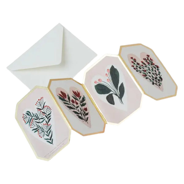 Concertina Heart Card