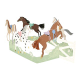 Concertina Card Horse