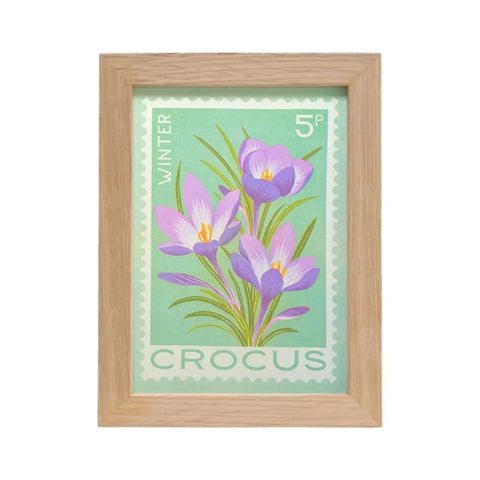 Crocus Apple Print A5