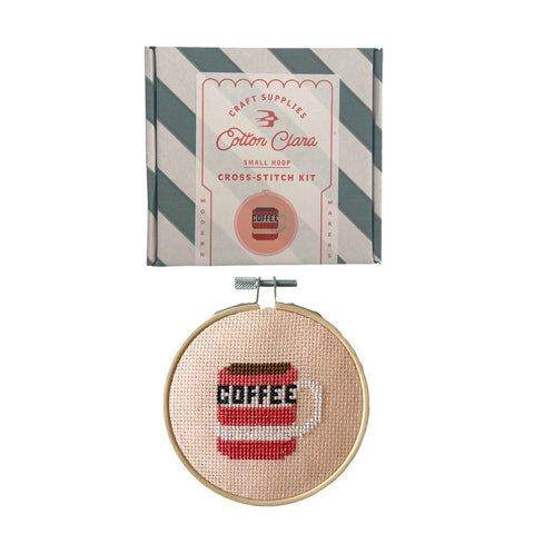 Cross Stitch Kit Coffee