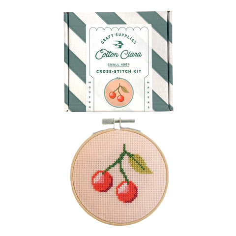 Cross Stitch Kit Cherries