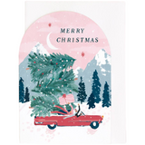 Christmas Card Driving Home For Christmas