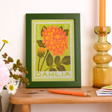 Dahlia Print A5