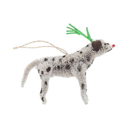 Bristle Dalmatian Christmas Decoration