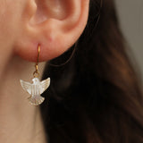 Earrings Pearl Doves