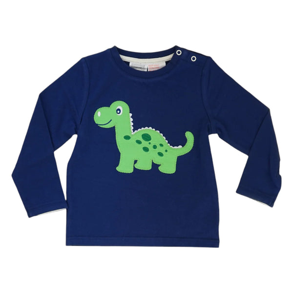 Top Long Sleeve Cotton Dino