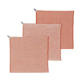 Cotton Knit Dishclothes Textured Orange