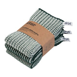 Cotton Knit Dishclothes Textured Forest