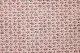 Wrapping Paper Sheet Hand Block Printed Ditsy Floral Blush