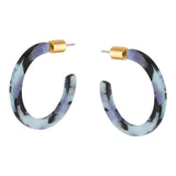 Hoop Earrings Resin Sylvia