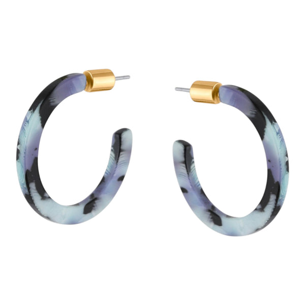 Hoop Earrings Resin Sylvia