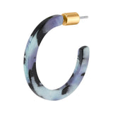 Hoop Earrings Resin Sylvia
