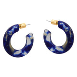 Hoop Earrings Resin Octavia