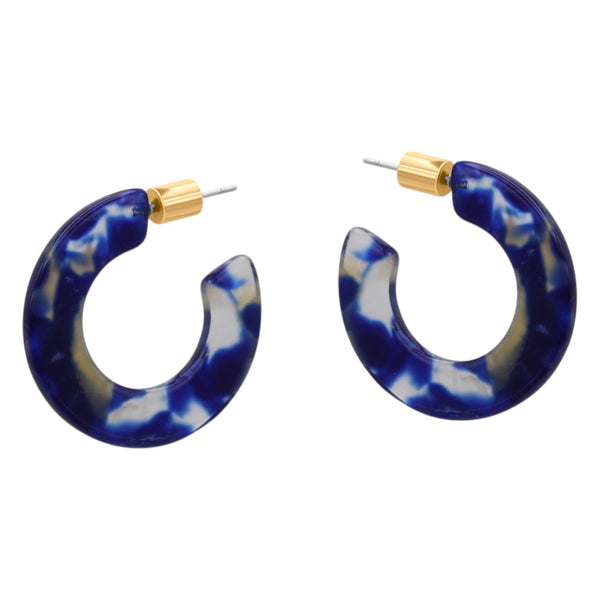 Hoop Earrings Resin Octavia