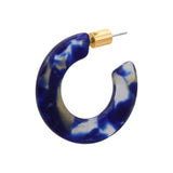 Hoop Earrings Resin Octavia