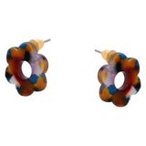 Stud Earrings Ines Petite Resin Flower