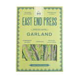 Packaging of East End Press Garland printed paper on a white background