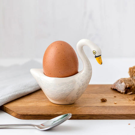 White Swan Egg Cup