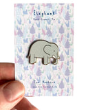 Elephant Enamel Pin