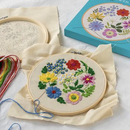 Embroidery Kit Wild Flowers