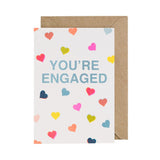 Engagement Card Confetti
