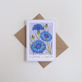 Card Mini Cornflower