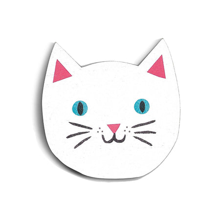Wooden Magnet Cat