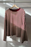Anna Crewneck Bordeaux
