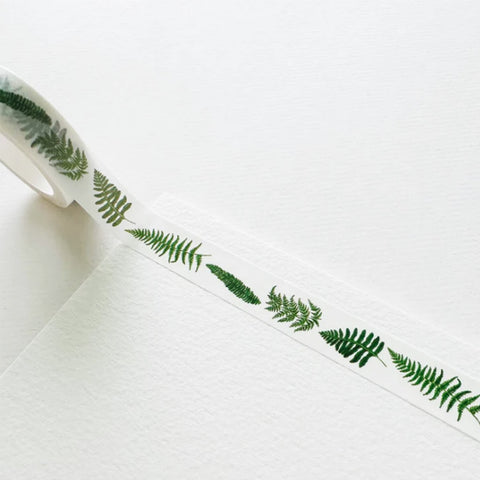 Washi Tape ferns