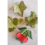 Christmas Decorations Paper Ornaments Festive Foliage