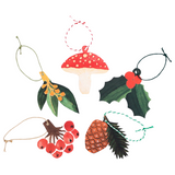 Christmas Gift Tags Set Of 5 Festive