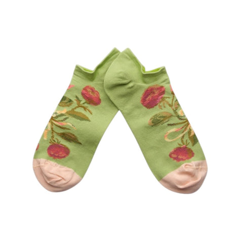 Bonne Maison Trainer Socks Flower