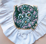 Patch Iron On Embroidered Flowers