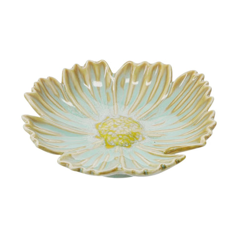 Ceramic Trinket Dish Flower